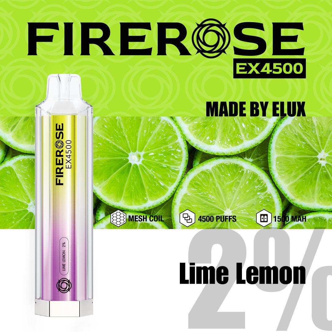 Firerose 4500 Puffs Disposable Vape Box of 10 - Best Vape Wholesale