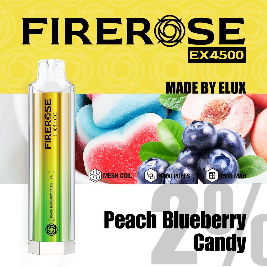 Firerose 4500 Puffs Disposable Vape Box of 10 - Best Vape Wholesale