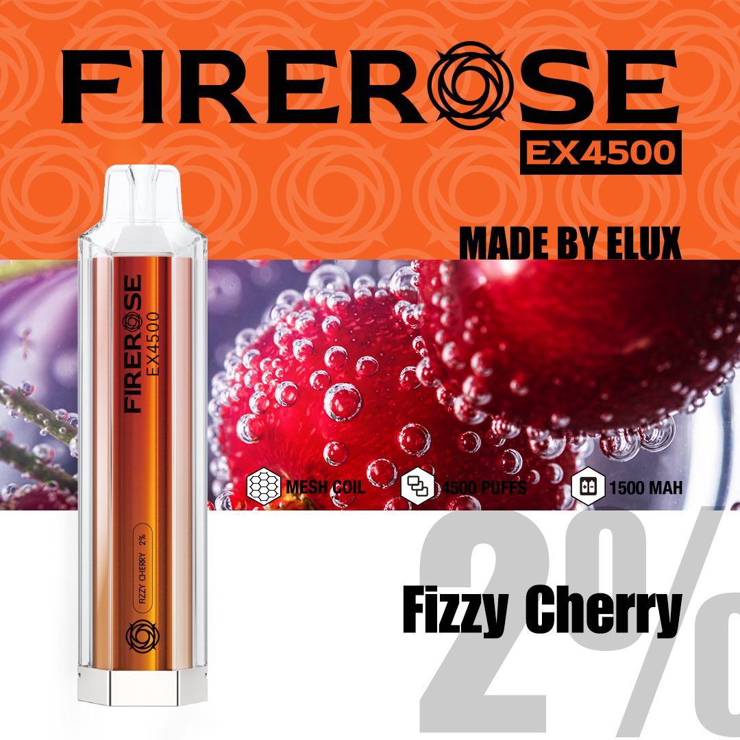 Firerose 4500 Puffs Disposable Vape Box of 10 - Best Vape Wholesale