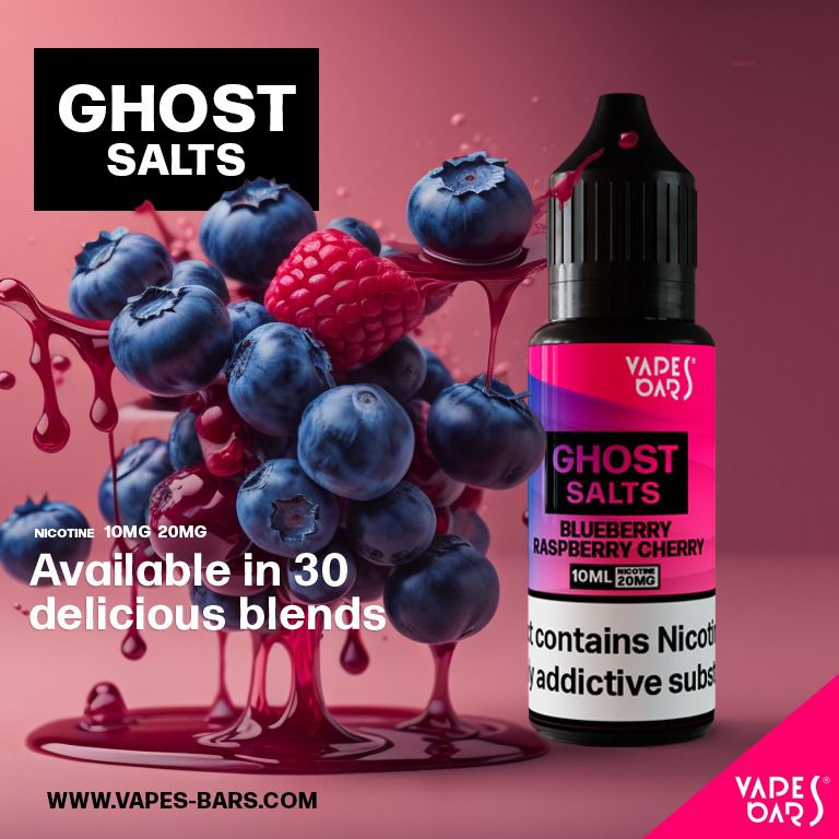 GHOST 3500 Nic Salts 10ml - Box of 10 - Best Vape Wholesale