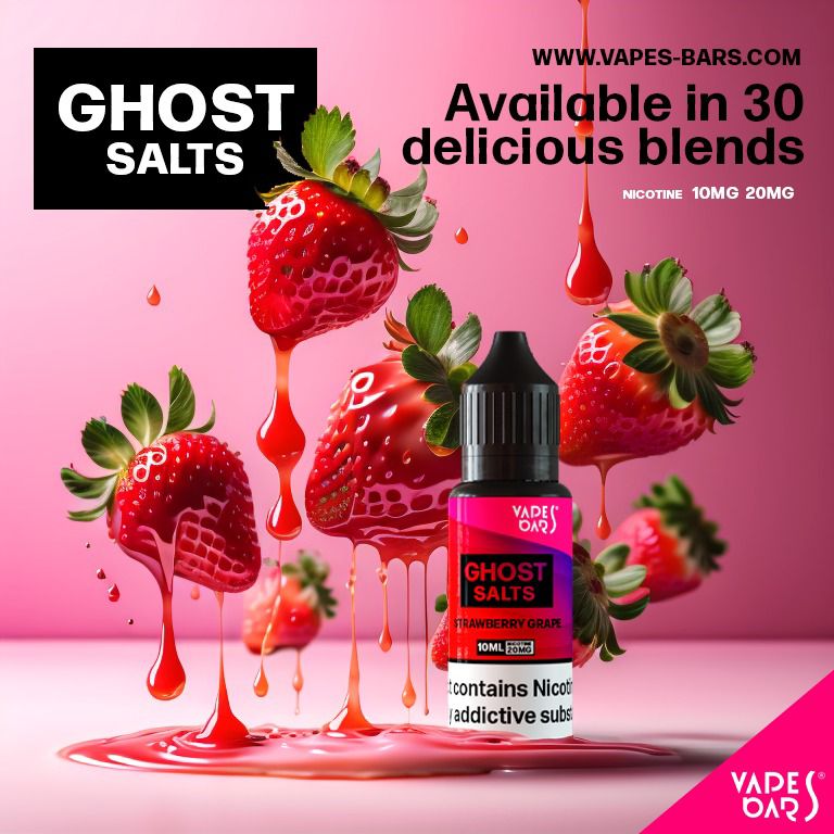 GHOST 3500 Nic Salts 10ml - Box of 10 - Best Vape Wholesale