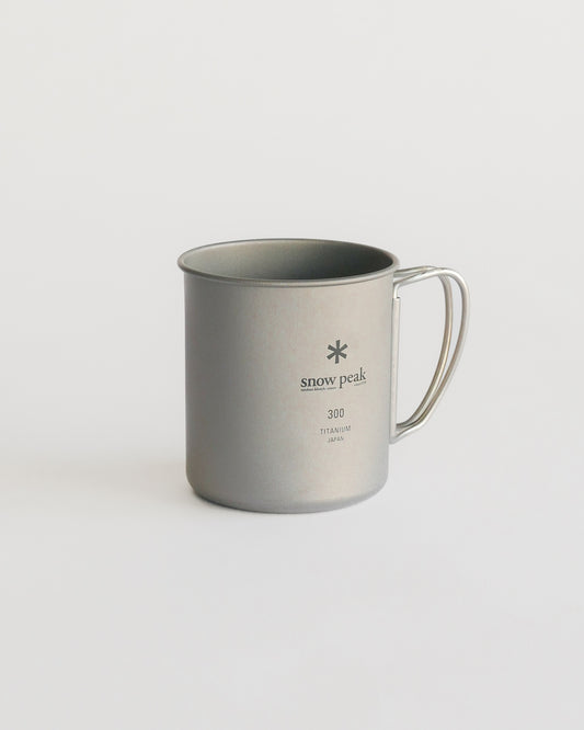 Snow Peak Titanium Single Wall Mug 450ml (MG-143) – SORT