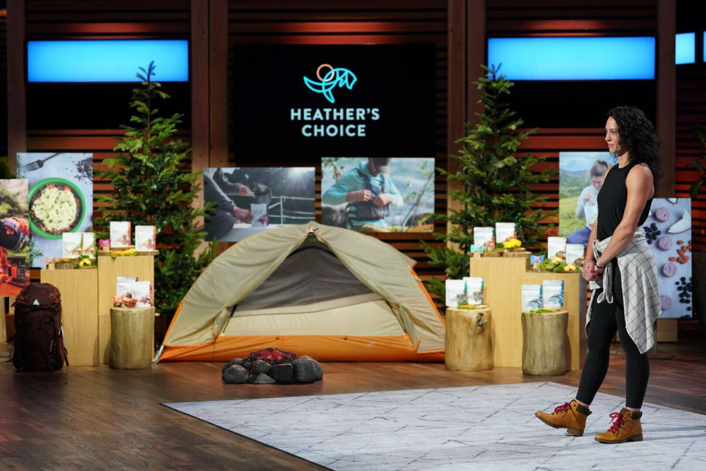 Heather's Choice Shark Tank ABC Meals for Adventuring Gluten Free Backpacking Food