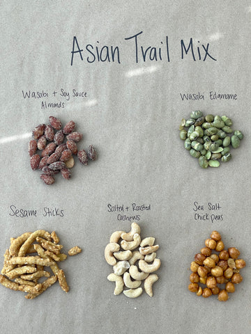 Asian Trail Mix ingredients