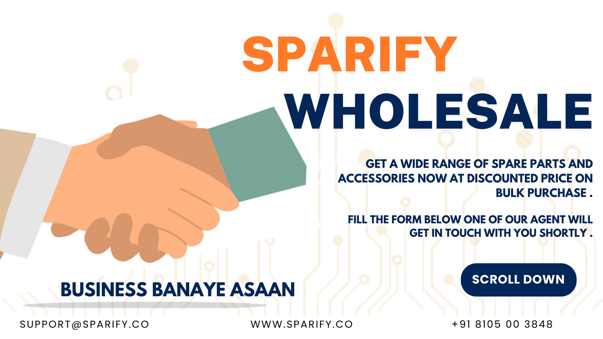 Sparify wholesale