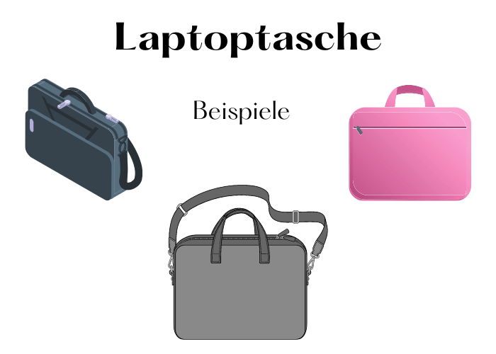 Laptoptasche Beispiele