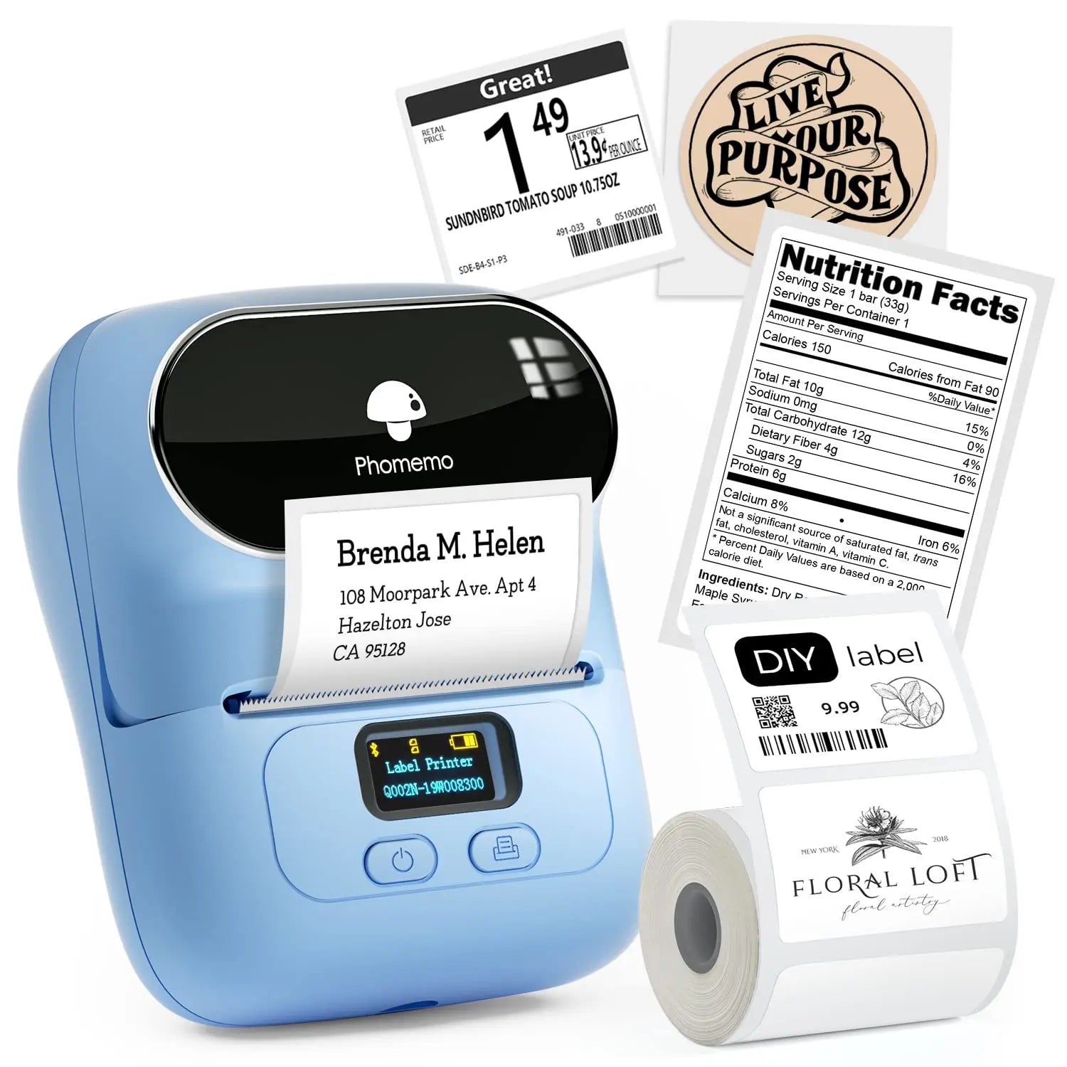 Thermal Barcode Printer for Android & iOS