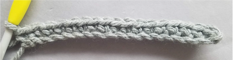 Zig Zag Cluster Crochet Stitch Guide Step 1