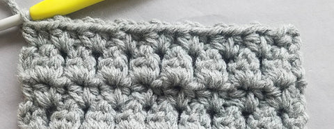 zig zag cluster crochet stitch guide step 6
