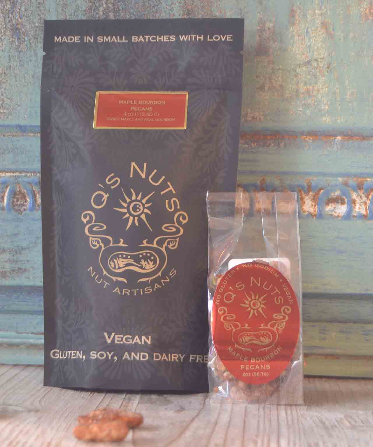 Maple Bourbon Pecans 2 oz