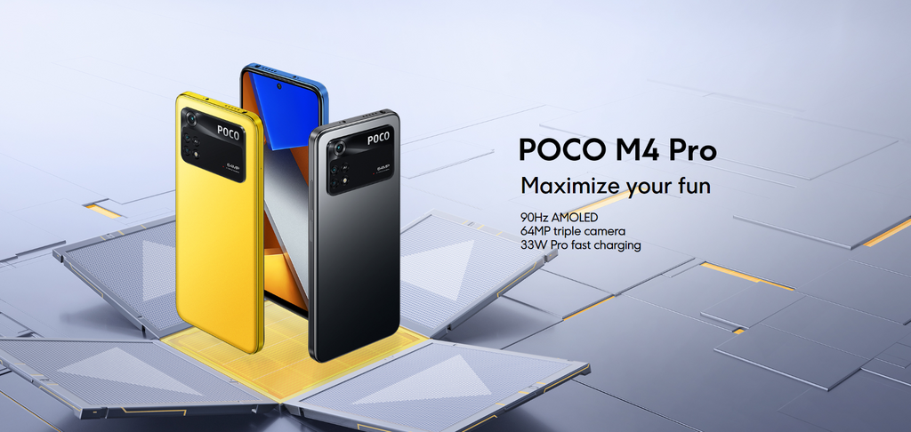 Poco M4 PRO 4G Smartphone  256GB + 8GB 8MP ultra-wide camera