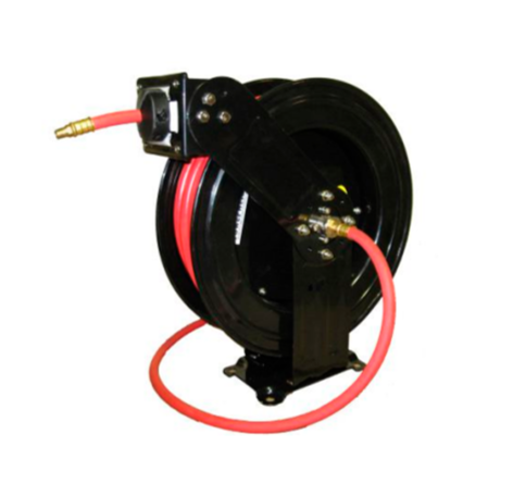 Oxy-Acetylene Retractable Hose Reel - Includes 100' 1/4 Grade T Twin