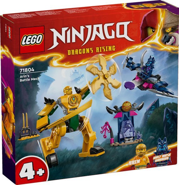 Byggesett Lego Ninjago - Lloyd, Arin, and Their Ninja Robot Team