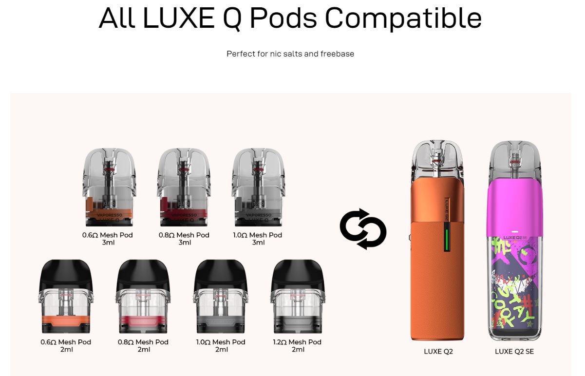 luxe Q2 SE VAPORESSO