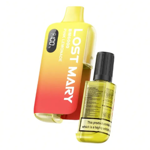 Pink Lemonade Lost Mary BM 6000 Box Of 10