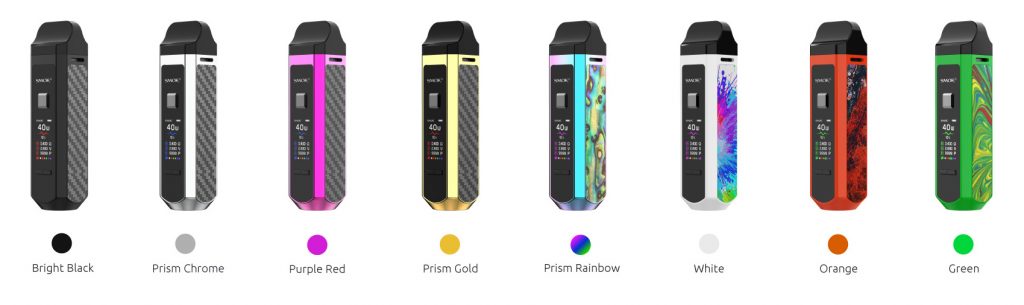 SMOK RPM40 Kit UK colours