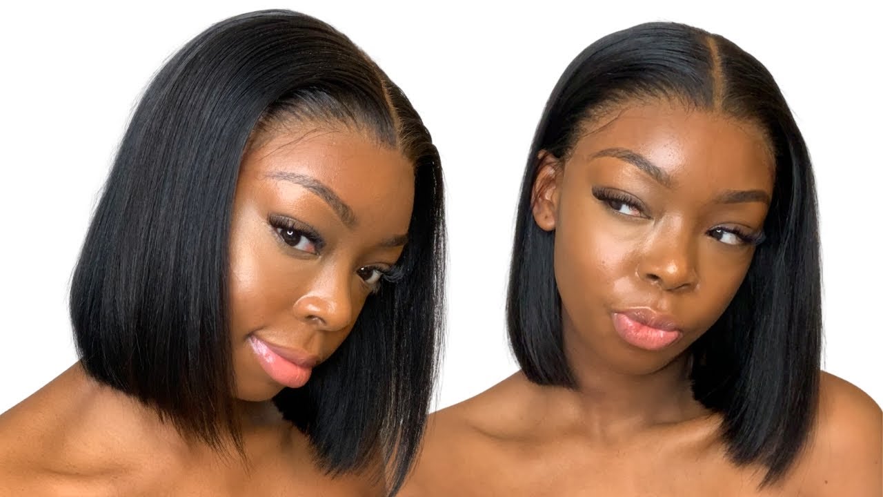 Flash Sale Wesface Straight 13x4 Lace Front Bob Wig Human Hair Wig