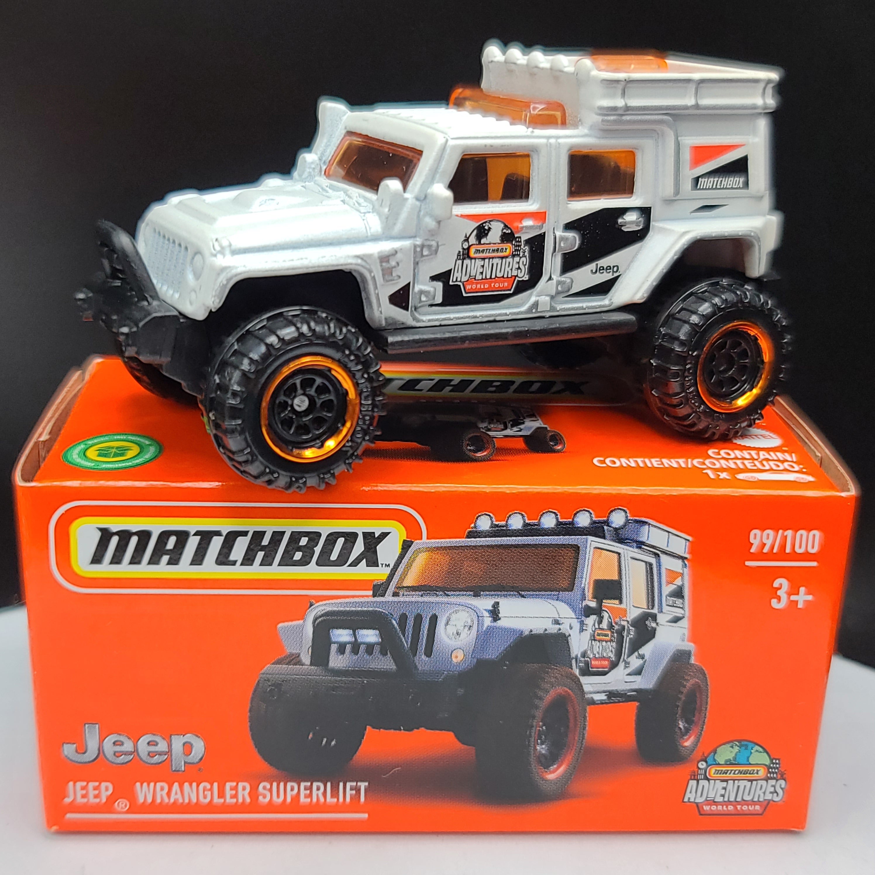 Matchbox Jeep Wrangler Superlift (2022 Basic - Power Grabs) – Heavy Metal  Diecast