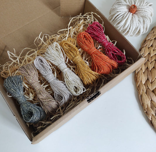 Kit Portachiavi Arcobaleno - Fa 2 – Macrame Spaghetti