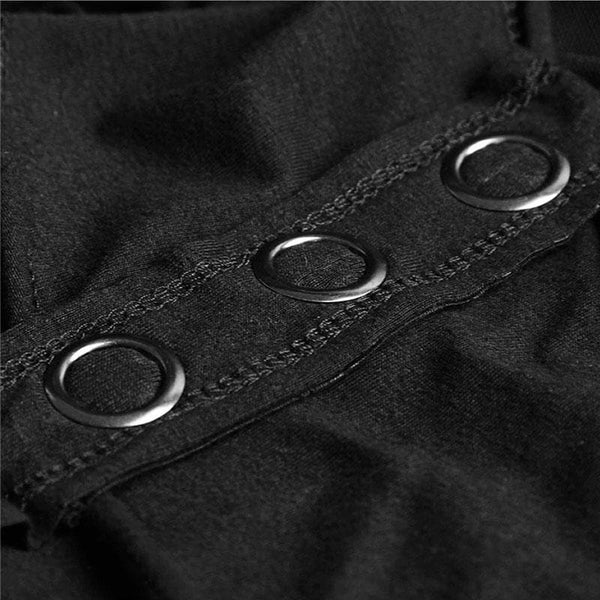 Rebel Punk Knit Mesh Shirt