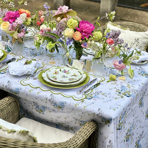 Rhug Wild Beauty Spring Floral table display