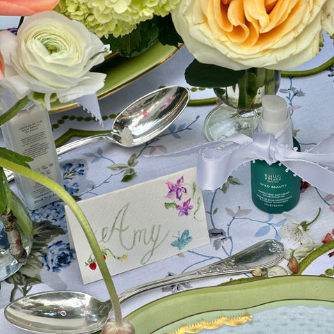 Rhug Wild Beauty Floral Table Setting with Mini Product