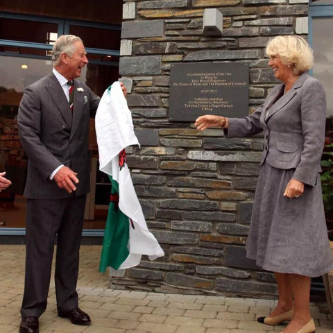 King Charles and Camilla Opening Rhug Estate Farm Shop 2013