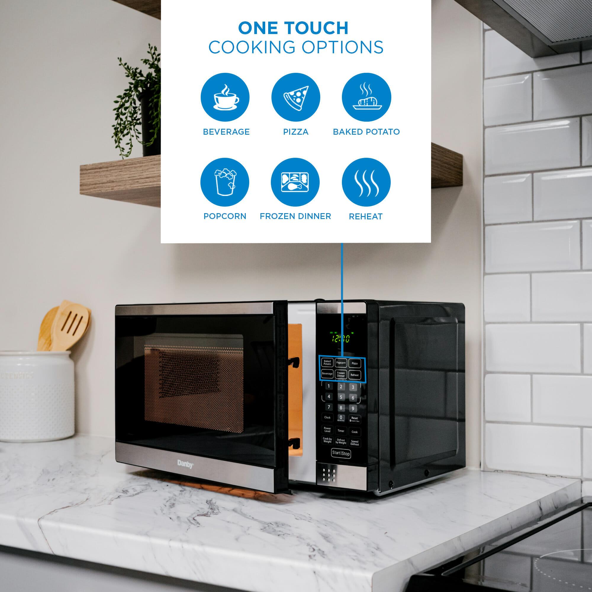 DANBY DDMW007501G1 Danby 0.7 cu ft Space Saving Under the Cupboard Microwave - Image 40