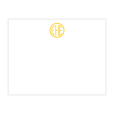 Custom Premium Stationery Flat Note Cards 5 12 x 4 14 Myriad Border White  Box Of 25 Cards - Office Depot