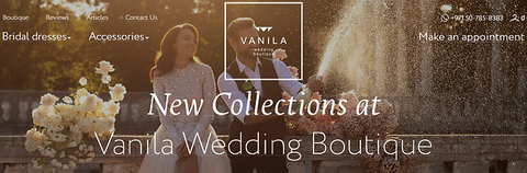 vanila wedding boutique
