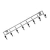 1737 Multipurpose Stainless Steal Hanger Strip Hooks (8 Pin) DeoDap