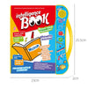 Load image into Gallery viewer, 4603 Musical Learning Study Book with Numbers, Letters DeoDap