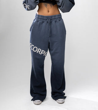 Zodiac Oversized Sweatpants | Grey Pink - S