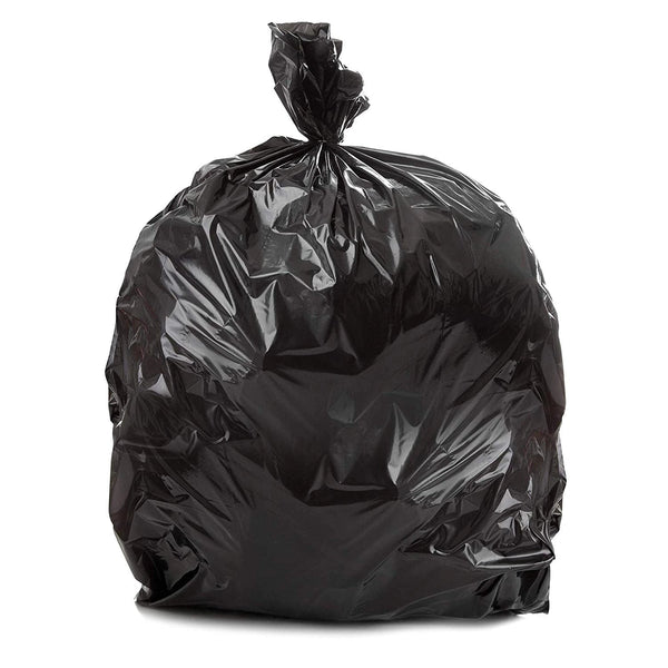 40-45 Gallons 1.2 Mil Clear Low Density Trash Bags 23x17x46 - 200 Bags/Case