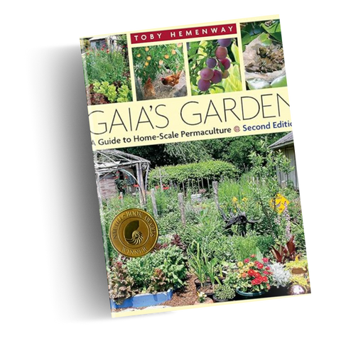Photo of recommended permaculture book cover for holiday gardener gift guide.
