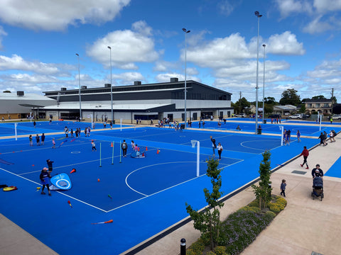 Tuff Group World Class Sport - Griffith Regional Sports Centre Acrylic Netball Courts