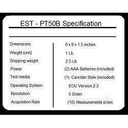 85] Standard Test PT50A Sharpness Knife Digital Sharpness Tester