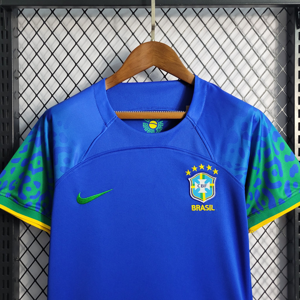 procedimiento Presidente Presentador Camisa Nike Brasil II 2022/23 - Feminina – Vestiáriogr