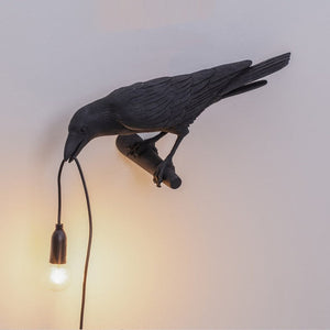 Modern Raven Lamp