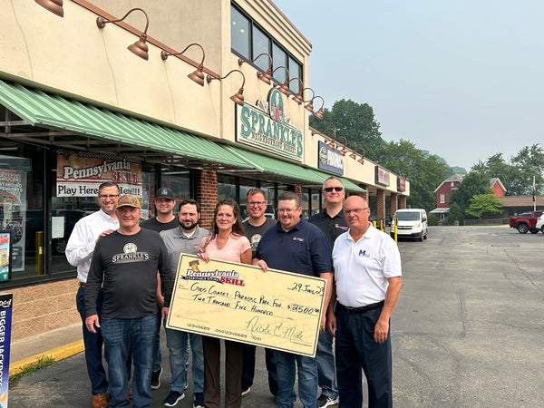 God's Country Paradise Park Foundation received a $2,500 donation in support of their annual Friday Night Concert Series.