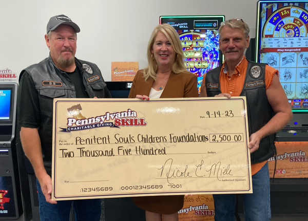 The Penitent Souls Children's Foundation, of Watsontown, received a $2,500 donation from Pennsylvania Skill Charitable Giving.