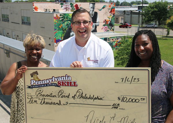 In support of their programming, Prevention Point of Philadelphia received a $10,000 donation from Pennsylvania Skill Charitable Giving. The donation supports their mission in promoting health, empowerment, and safety for people affected by drug use and poverty.