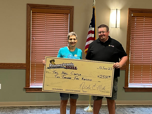 The Hope Center, of Bellwood, received a $2,500 donation from Pennsylvania Skill Charitable Giving. The donation will be used to purchase food for The Hope Centers monthly Truck2Trunk Bulk Food Distribution and the Food Pantry for income-qualified residents in Bellwood and Antis Township.