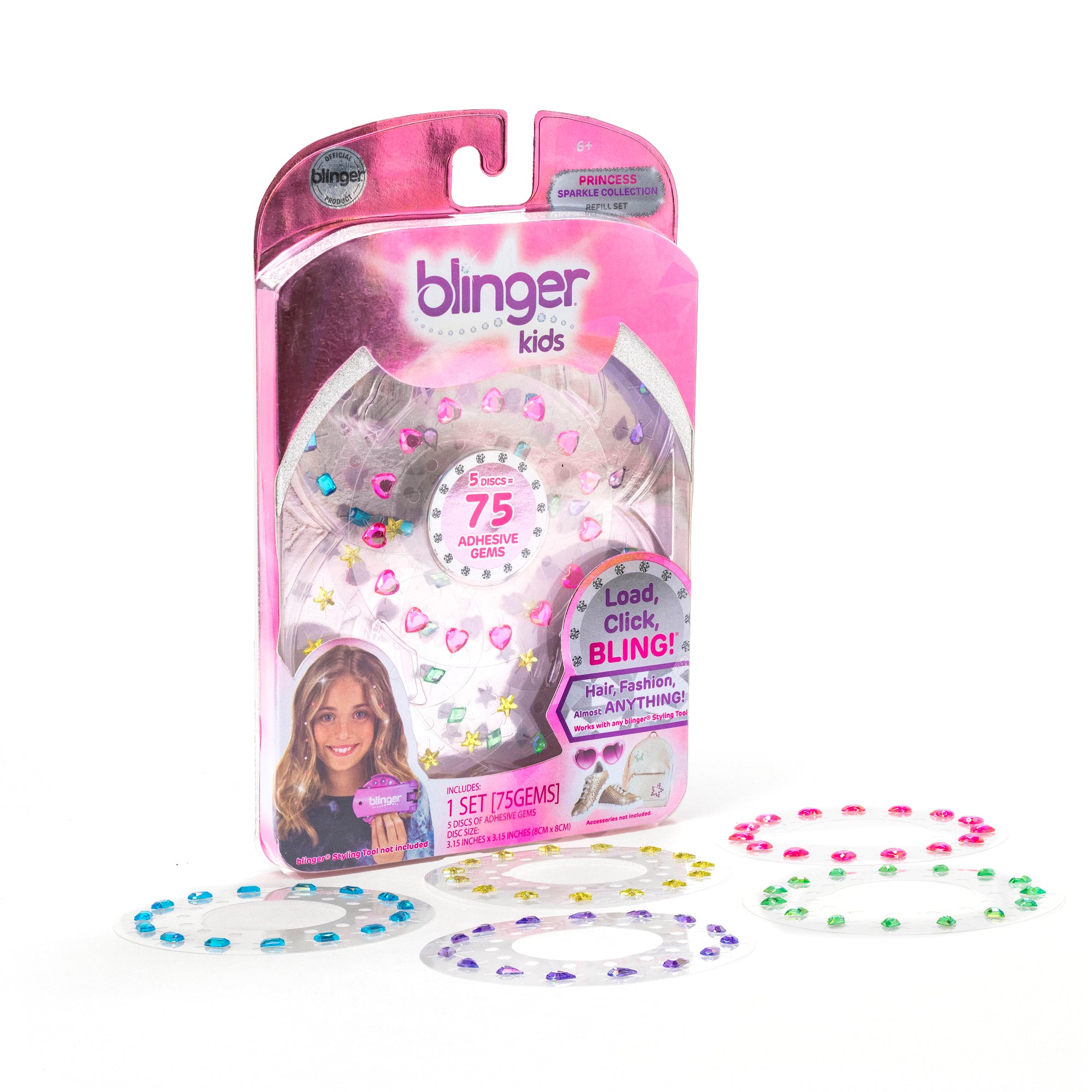 blinger® On The Go (Mini) Starter Kit with blinger® mini Gem Stamper +