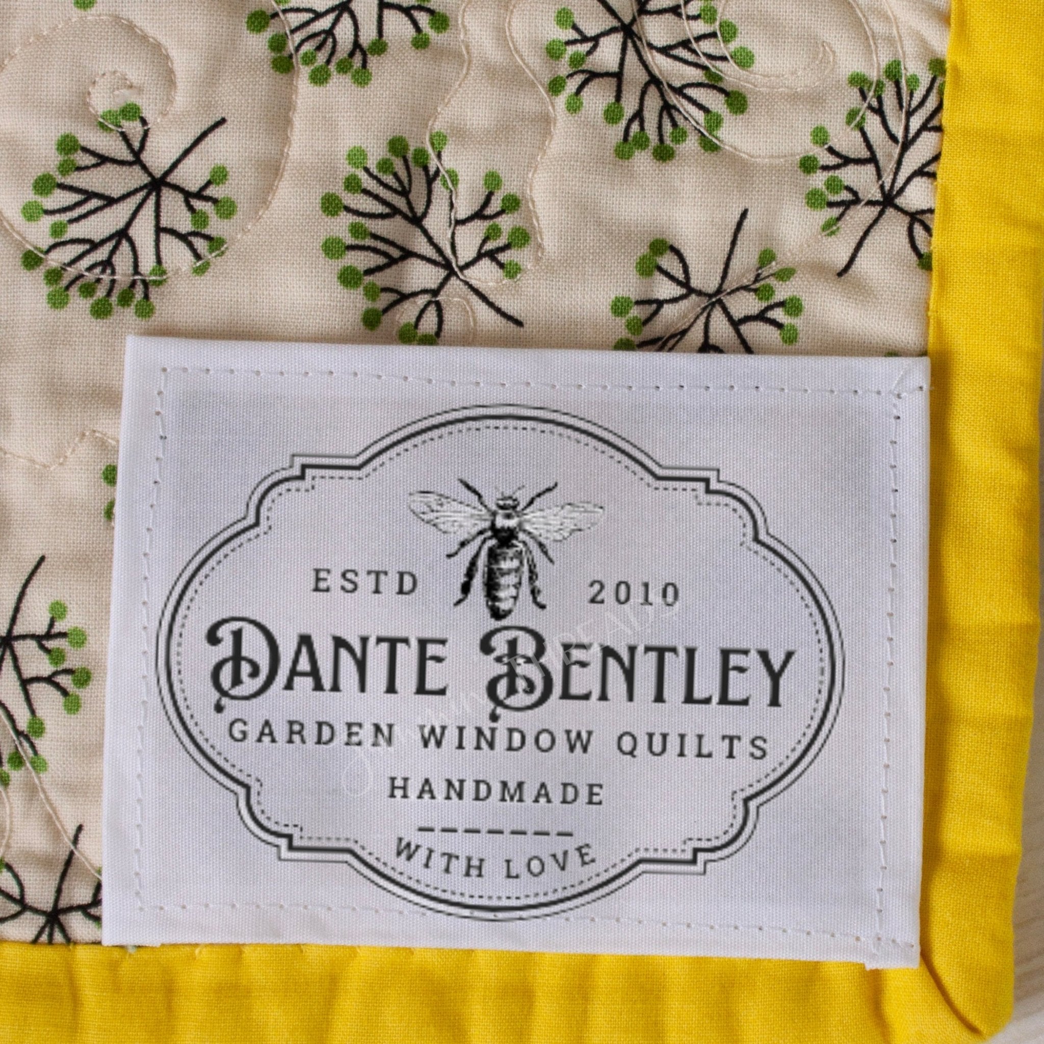 Bee Logo Quilt Labels