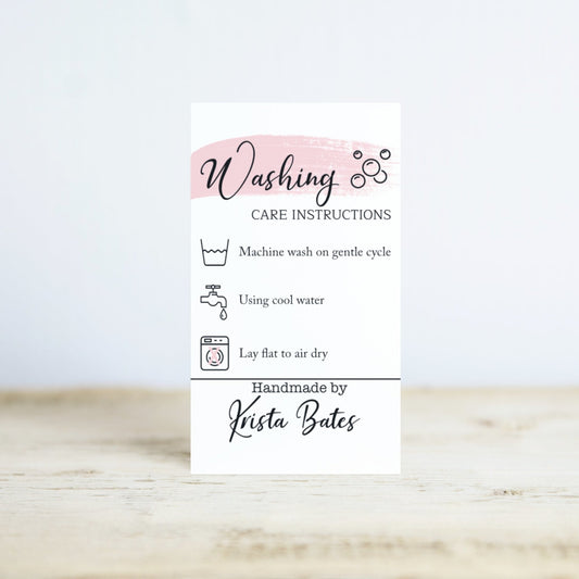 Printable Jewelry Care Card