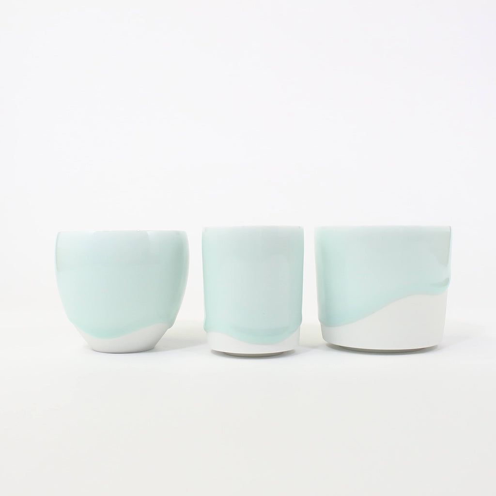 Akio Momota, Arita ware, white porcelain, blue and white porcelain, celadon, popular artist, ceramics, porcelain, cup, free cup