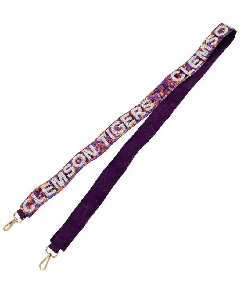 Clemson Sequin Strap