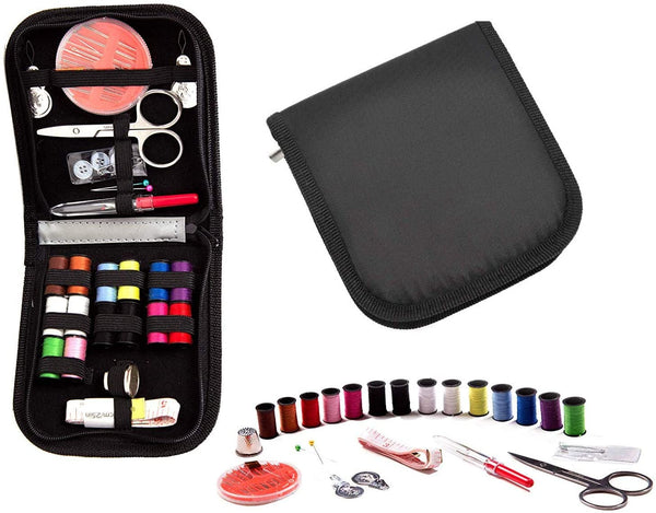 Sewing Kit for Adults and Kids - Small Beginner Set w/Multicolor