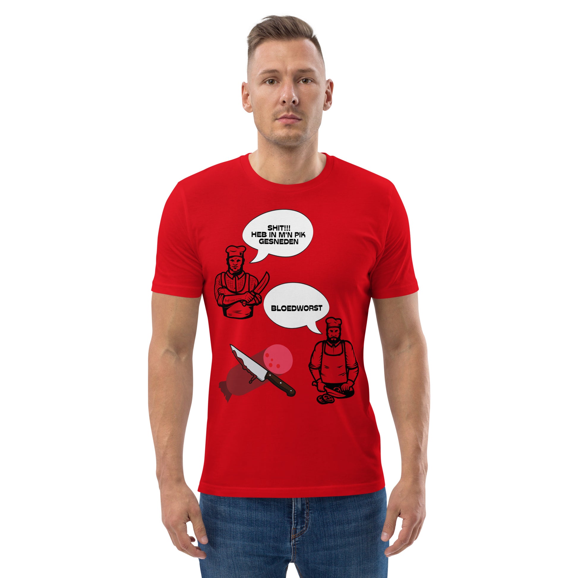 monteren pijnlijk Kansen Grappig T-shirt kopen? Bloedworst T-shirt - Bestel Direct Online –  krijghonger